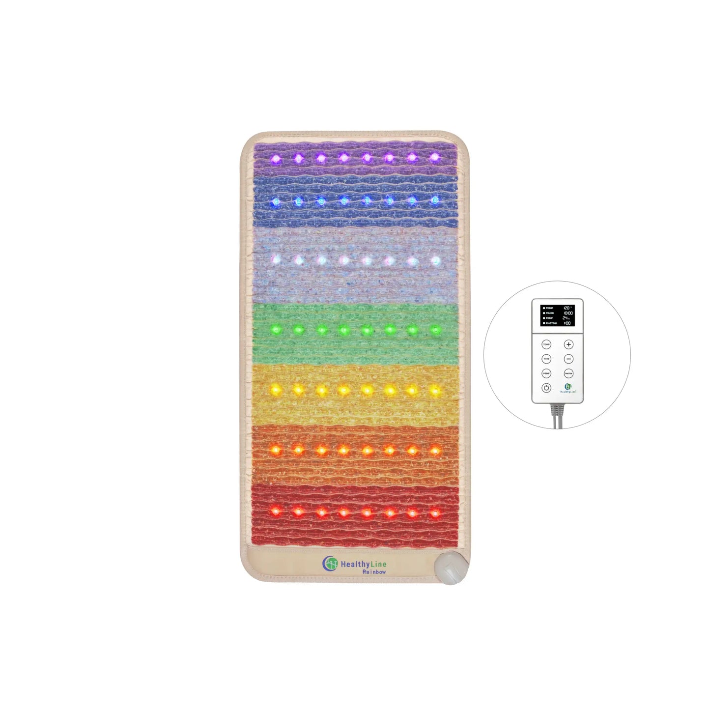 Rainbow Chakra Series | PEMF Far Infrared Heating Mats