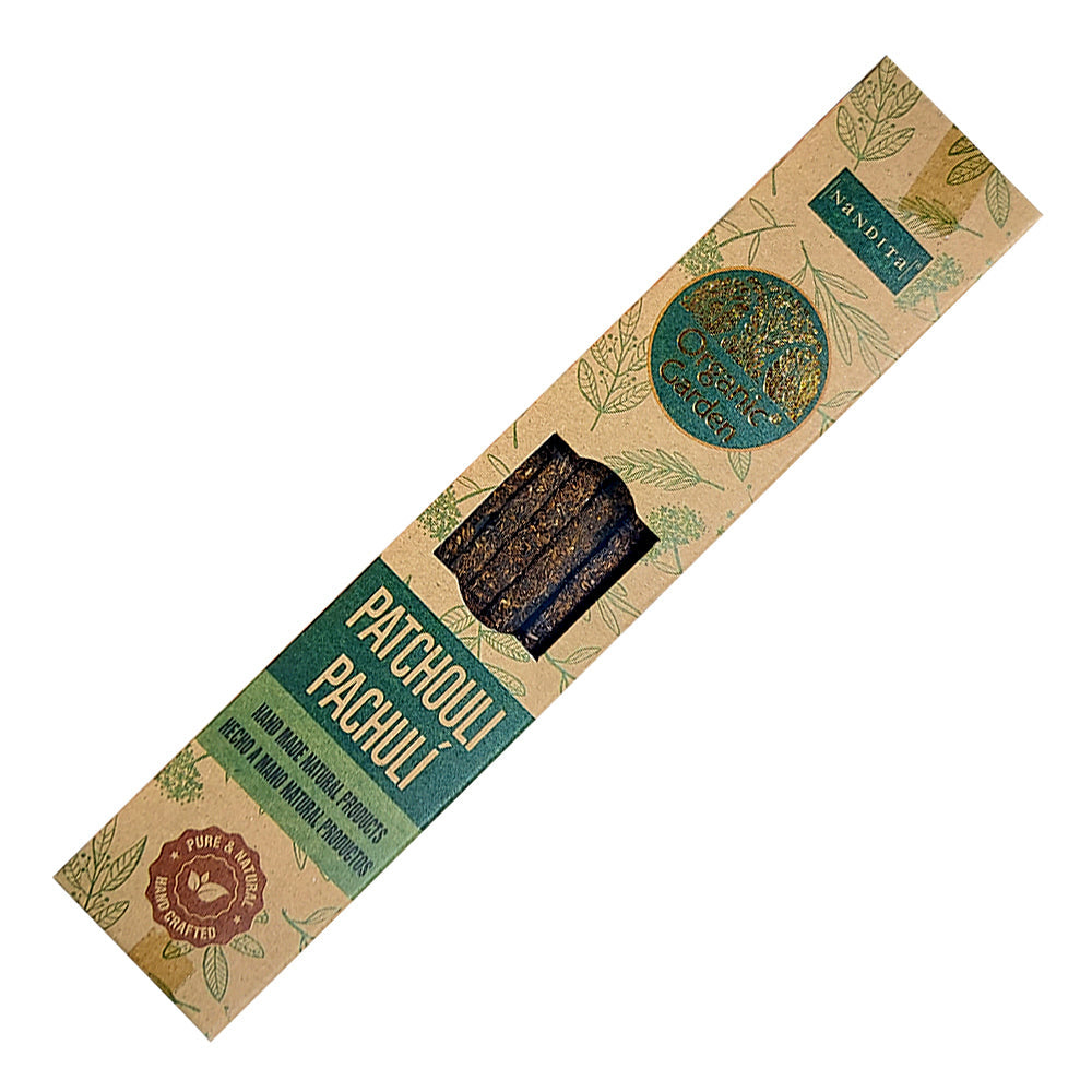 Nandita Organic Garden Patchouli Incense Sticks 25g